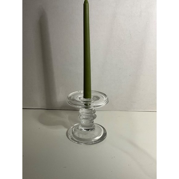 A very Nice Glass Candlestick in Excellent Condition - Picture 6 of 6